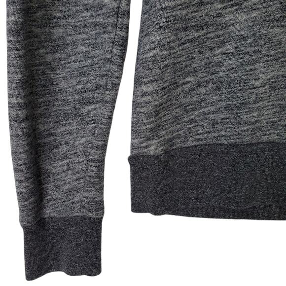 Everlane SZ S The Crew Pullover Marled Gray Sweatshirt Unisex - Picture 6 of 8